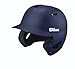 Wilson Collegiate 2.0 Fitted Batting Helmet, Navy, Large