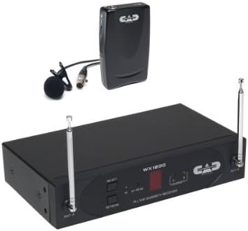 OMNITRONICS CAD StagePass WX1210LAV Wireless Lavalier Microphone System / 16CH VHF WL SYSTEM W/ BODYPACK &amp; LAVALIER MIC / WX1210LAV /