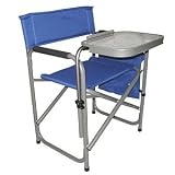 Crazy Legs Leisure Chair with Swivel Table - Royal Blue by Crazy Creek