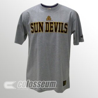 Buy Arizona State Licensed Embroidered Logo T-Shirt by Colosseum Athletics