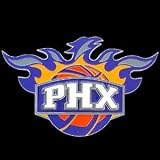 Large Logo-Only NBA Trailer Hitch Cover - Phoenix Suns