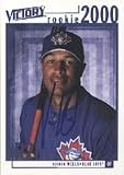 Vernon Wells, Toronto Blue Jays, 2000 Victory Rookie Autographed Card