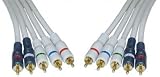 High Quality 3 RCA (Component Video) + 2 RCA (Audio), 12 ft