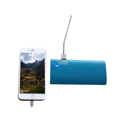 Uimi U5 13000 mAh Li-ions DUAL Output ports portable charger with Torch light and indicative LEDs ( Blue)