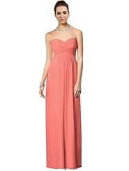 Chiffon/Satin Lace 2015 Sweetheart Evening Dress/Bridesmaid Dress/Wedding Party Dress 