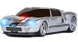 Road Mice Ford Gt40 Gt 40 Car Wireless Computer Mouse Silverblack Stripe