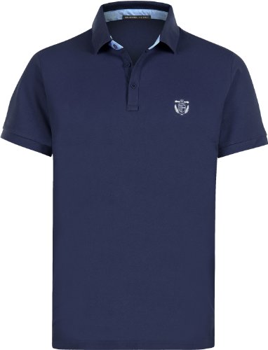 SELECTED HOMME Herren Poloshirt Regular Fit 16015282 Aro ss polo Electric, Gr. 54 (XL), Bl Preisvergleich