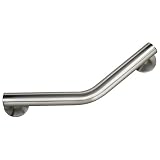 Safety First S1FA5316SN 16-Inch Designer Angled Grab Bar, Satin Nickel
