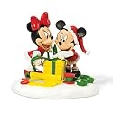 Disney ''Wrapping Gifts'' Minnie and Mickey Mouse Figurine by Dept. 56