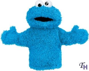 Gund Hand Puppet 11 Cookie Monster