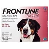 3 Month FRONTLINE Top Spot for Dogs 88-132 lbs