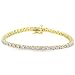 1 Carat Diamond 14K Straight Line Link Bracelet (1ctw, H-I, I1-I2)