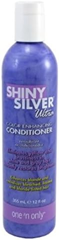 Shiny Silver Conditioner Ultra Color Enhancing 12 Ounce (354ml) (3 Pack)
