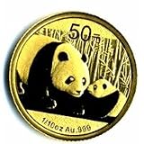 パンダ金貨１／１０オンス（３．１ｇ）保証書付きの純金のコイン　中国人民銀行発行