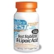 Dr's Best Stabilized R-Lipoic Acid featuring BioEnhanced Na-RALA (100 mg), 60 vcaps (Multi-Pack)