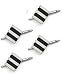 Jewelry : 14K White Gold and Onyx Tuxedo Shirt Stud Set
