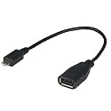 WILLCOM 03対応 microUSBホストケーブル USB2-C5