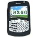 yooZoo Silicone Skin Case for RIM BlackBerry Curve 8300 series 8300 / 8310 / 8320 SmartPhone Cellphones - Midnight Black