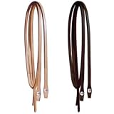 Tory Silver Concho Split Western Show Reins Dark O