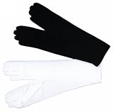 Gloves Elbow Length Black