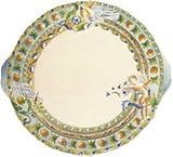 13.5 Raphael Eared Cake Platter by Gien France