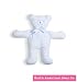 Pastel Pancake Bear Blue by North American Bear Co.