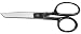 Westcott Forged Straight Shears, 6 Inches, Black (10258)