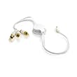 Cables Unlimited / ZipLINQ ZIP-AUDIO-IP3 Retractable iPod 3.5mm to RCA Audio/ Video Cable (White)
