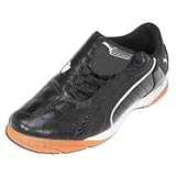 PUMA v-Kon Indoor Soccer Shoes (Black/White)
