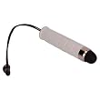 Mini Touchpen wei� inkl. Staubschutzhalter f�r iPhone iPod touch und iPad smartphones und Tablet PCs. Screen protection Pen Technologie dank Softball Spitze
