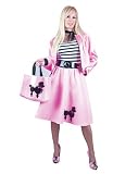Pink Poodle Dress Adult Plus Costume