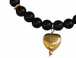 Gold Onyx Stretch Bracelet