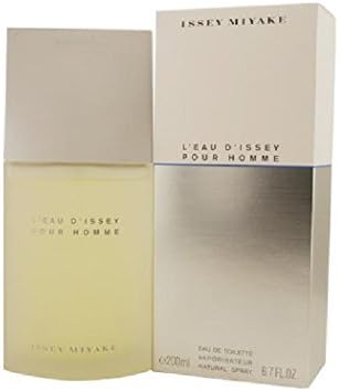 [New Sealed With Box] L'eau De Issey By Issey Miyake Eau De Toilette (EDT) Spray Parfum perfume 6.7 OZ/ 200 ml.