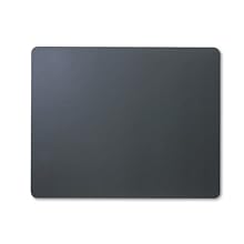 Artistic Products LT-41S Rhinolin Desk Pad, No Side Panels, 19 x 24, Black