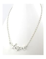 Message Necklace In 92.5 Sterling Silver