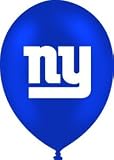 New York Giants 11" Balloons 25-Pack