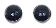 Hematite Faceted Magnetic Disc Earrings
