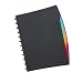 Durable 243501 Ringmappe Duralook Style, 20 Sichth�llen aus PP f�r A4, 260 x 310 mm, schwarz