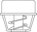 New 180 Degree Thermostat B2NN8575A Fits FD 2N, 8N, 9N