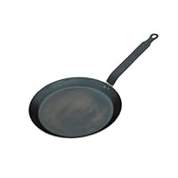 Blue steel crepe pan
