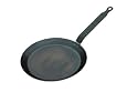De Buyer Pancake / Crepe  Pan, Blue Steel, 24 cm