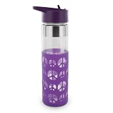 Smart Planet EC-36 22-Ounce Eco Clear Choice Water Bottle, Purple