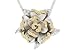 Sterling Silver Diamond Pendant w/Chain