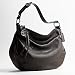 AUTHENTIC COACH ALI LEATHER HOBO 13655 (Silver/Mahogany)