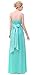 BISLU Sweetheart Chiffon Prom Party Evening Gown Long Bridesmaid Dress