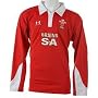 UA Wales Rugby Union Home Long Sleeve Shirt