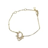 Christian Dior クリスチャン ディオール ロゴブレスレット D14833 ゴールド[並行輸入品]