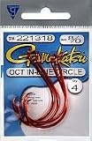 Octopus Inline Circle Red 8/0 4per pk - Fishing - Hooks