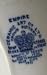 Vintage empire ware blue and white plate. Stoke on trent