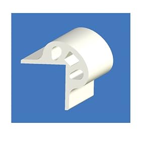 Dockmate Rubber Dock Extrusions, Corner Edge by